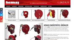 Desktop Screenshot of hemas.com.tr